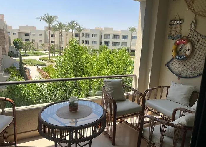 Daire Azha Sokhna Modern 2-bedroom Flat Ain Sukhna